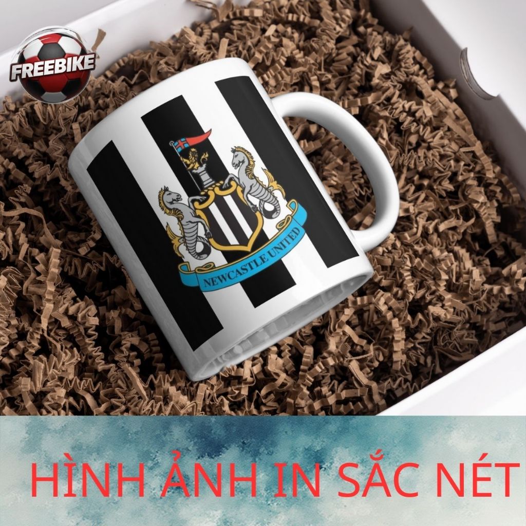 LY SỨ IN CAO CẤP HÌNH LOGO NEWCASTLE UNITED