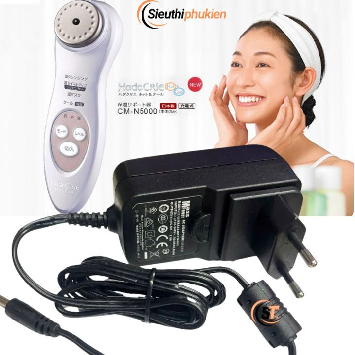 Adapter nguồn máy massage mặt Hitachi Hada Crie CM-N5000 CM-N4800 CM-N4000 CM-N840