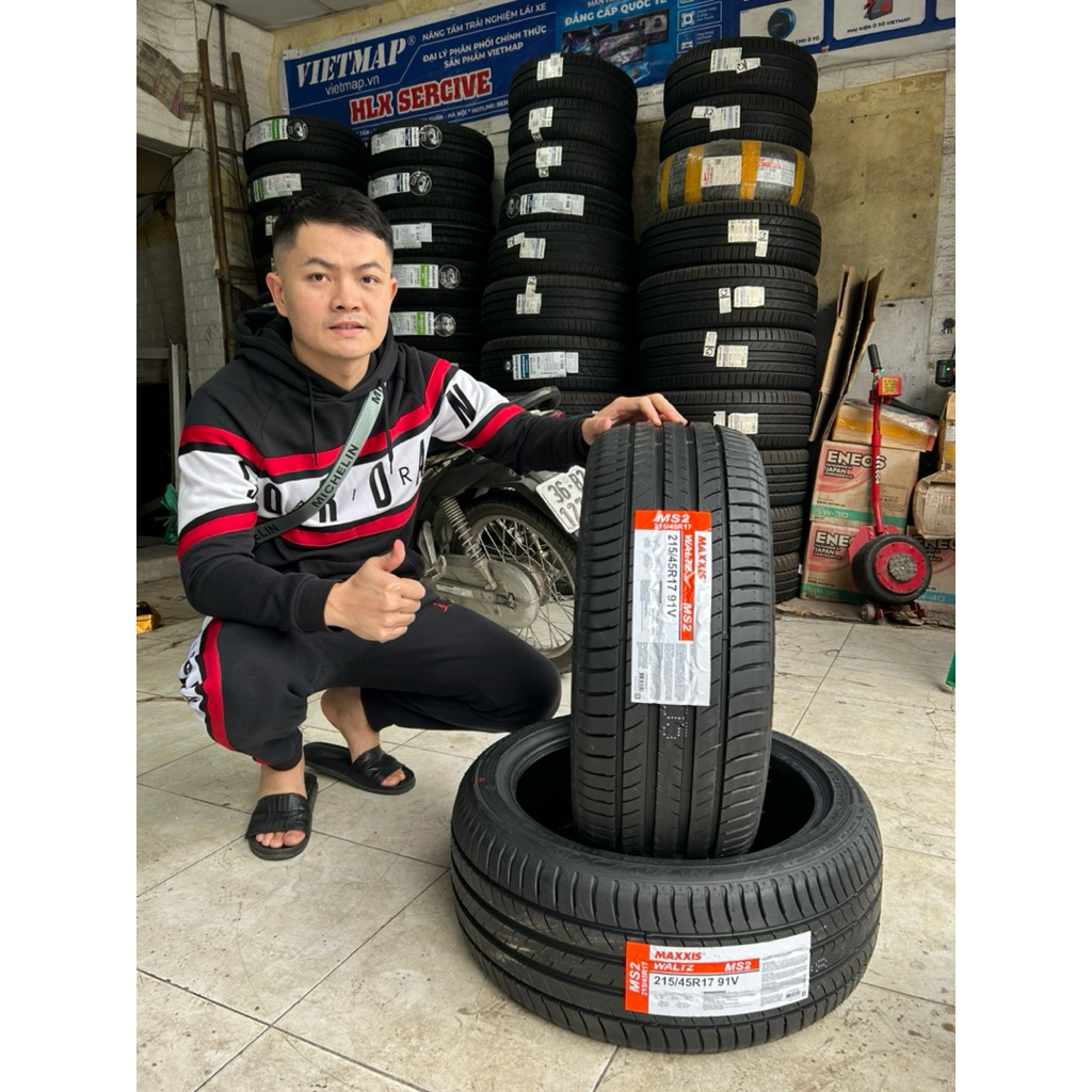 Lốp Maxxis 215/45R17 Nhập Thái Lan 2025 Mới 100%