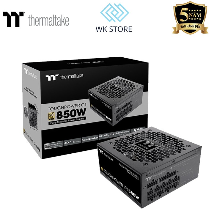 Nguồn Thermaltake ToughPower GT 850W | 80plus Gold/ATX3.1/Full Modular BH 60T