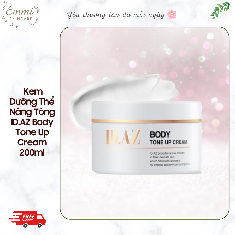 Kem Dưỡng Thể Nâng Tông ID.AZ Body Tone Up Cream 200ml
