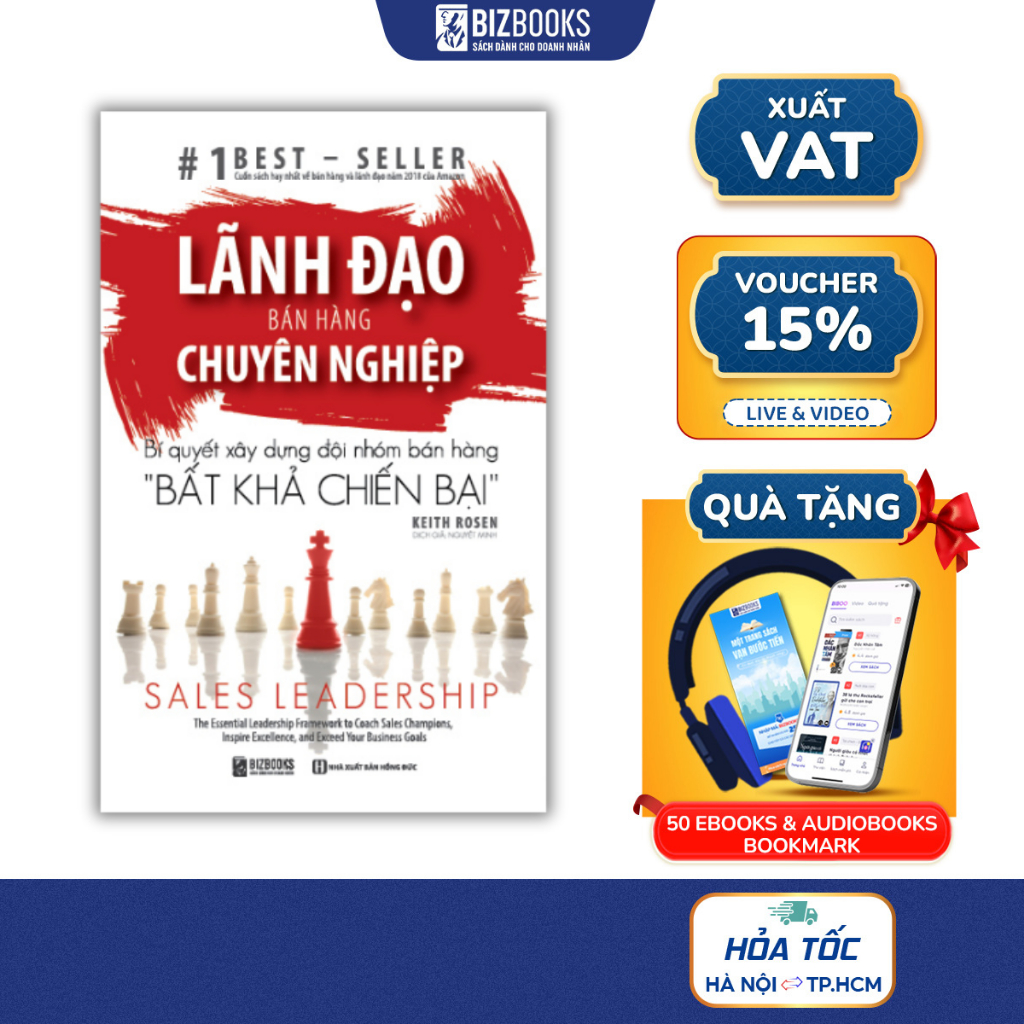 BIZBOOKS - Sách - Lãnh Đạo Bán Hàng Chuyên Nghiệp