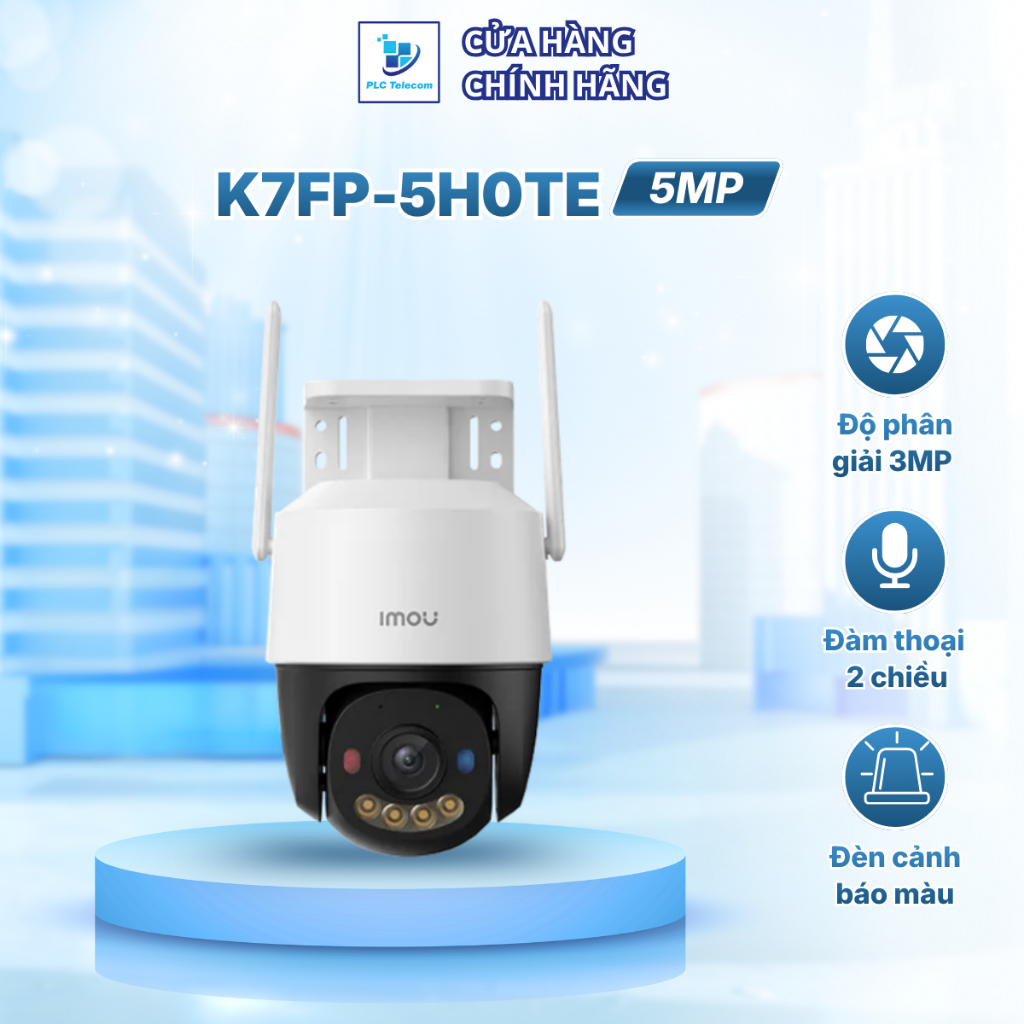 Camera IMOU IPC-K7FP-5H0TE (Cruiser SC 4G) 5MP – Camera 4G, Camera Ngoài Trời 2K, Camera 360 | PLC T