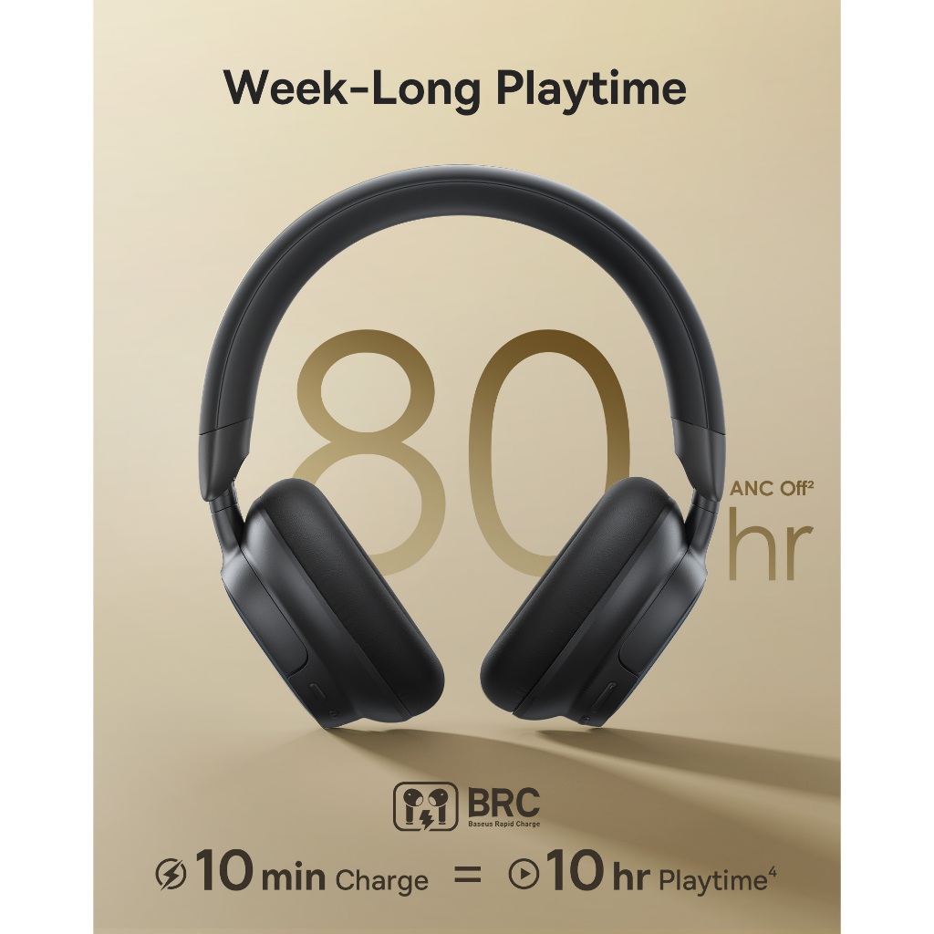 Tai nghe chụp tai bluetooth Baseus Bowie MH1 Hi-Res Audio - Wireless  ANC 55H SuperBass 2.0 SoundFit | BigBuy360 - bigbuy360.vn