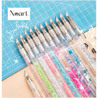 Bút rọc giấy, dao cắt giấy cầm tay (tặng kèm lưỡi)