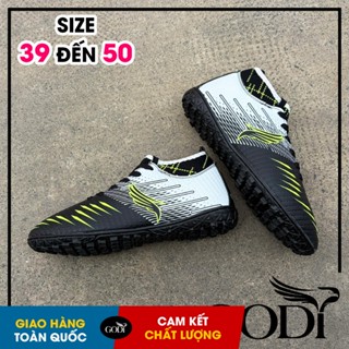 Giày bóng đá nam đẹp có size lớn Giày đá banh đen bigsize chân bè to số lớn cở đại size 45 size 46 size 47 size 48-49-50