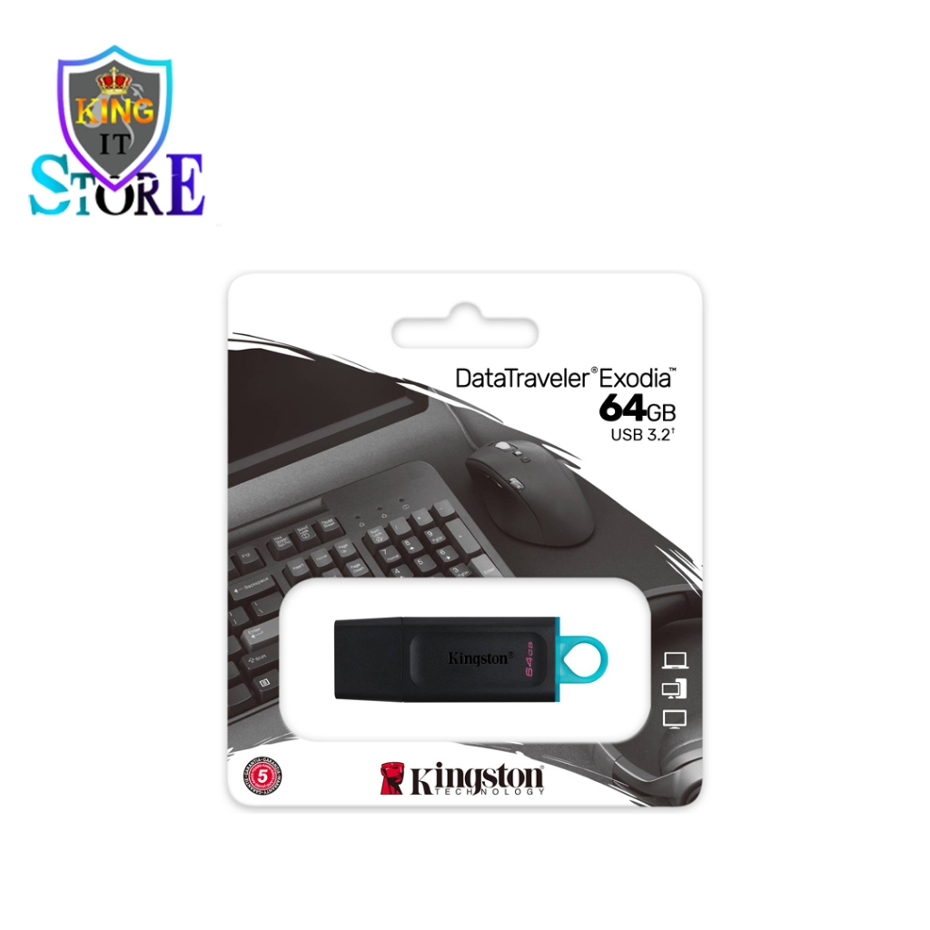 USB 64GB hiệu Kingston DataTraveler Exodia DTX - hàng chính hãng