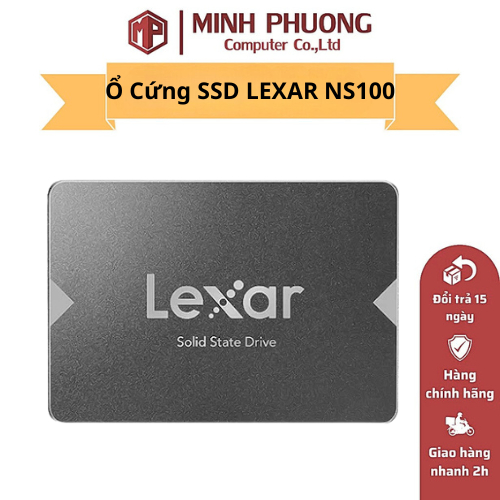 Ổ Cứng SSD LEXAR NS100 128GB - 240GB 256GB Sata3 2.5 Inch - Hàng Chính Hãng