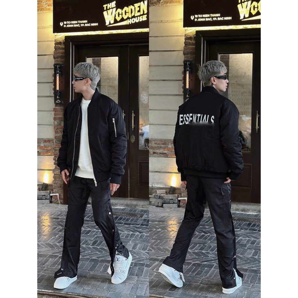 [ HÀNG CAO CẤP LA 1:1 ] ÁO KHOÁC GIÓ KAKI, JAKET NAM ĐƠN GIẢN TRẦN BÔNG SIÊU BỀN