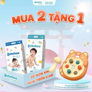   TẶNG QUÀ  Combo 2 bịch Bỉm Dán Quần Bebeboo Nhật Bản Chính Hãng Thấm Hút Tốt Đủ Size Cho Bé 