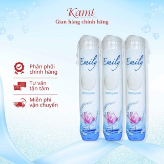  Bông tẩy trang Emily 120 miếng Đức 