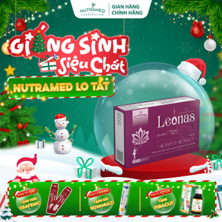  Viên uống Leonas hỗ trợ bổ huyết điều kinh giúp giảm rối loạn kinh nguyệt  30 viên  - Nutramed 