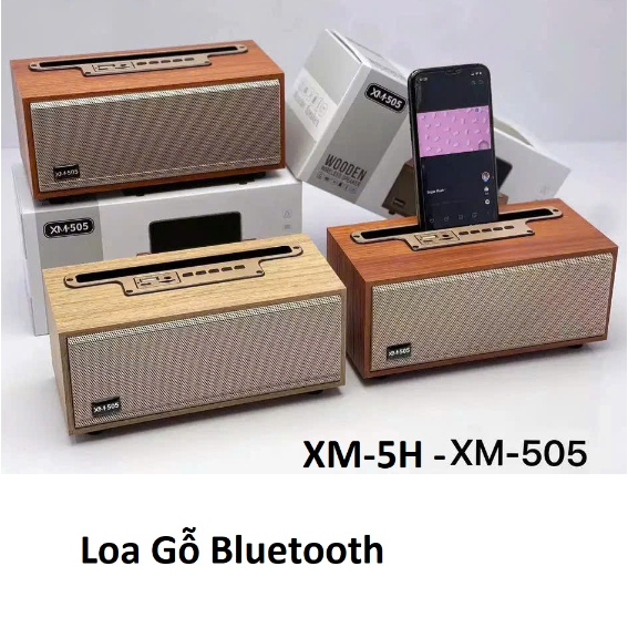 Loa Gỗ Bluetooth XM-5H / XM-505