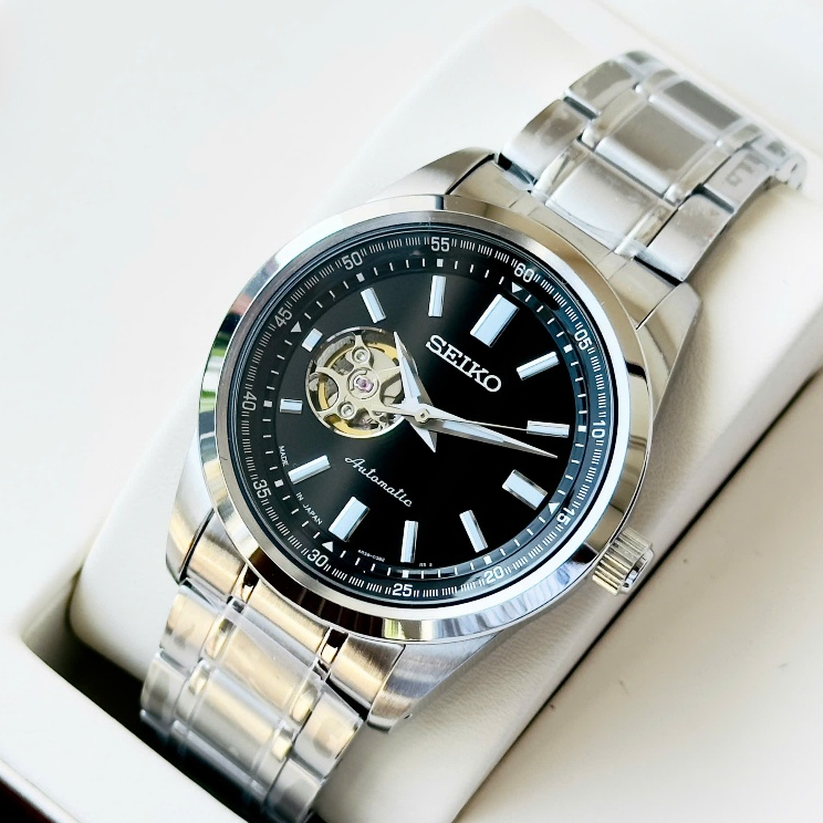 Đồng Hồ Nam SEIKO Chính Hãng SCVE053 Black Nội Địa Nhật