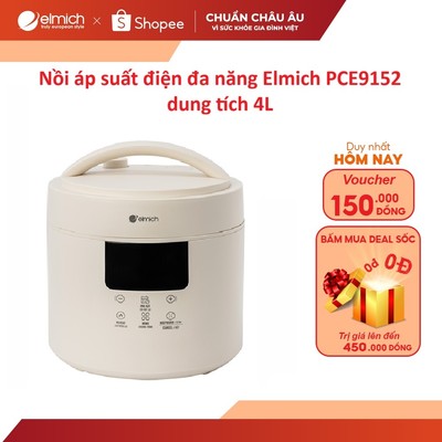 Nồi áp suất điện đa năng Elmich PCE 9152 dung tích 4L