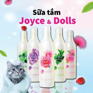  Sữa tắm cho chó mèo sữa tắm nước hoa mượt lông siêu lưu hương Joyce and Doll  400ml 