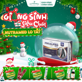  Viên uống Fecalpro Forte hỗ trợ bổ sung Canxi hữu cơ khoáng chất giúp xương khỏe mạnh  30 viên  - Nutramed 