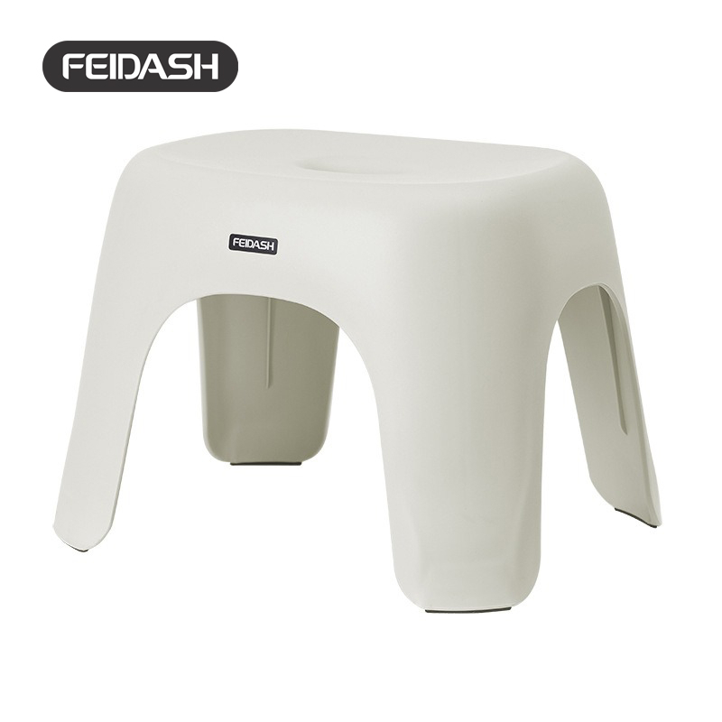 Ghế Đẩu Nhựa Cao Cấp Chống Trơn Trượt Dùng Trong Gia Đình Feidash X1830 - Hàng Chính Hãng - ECOHOME 