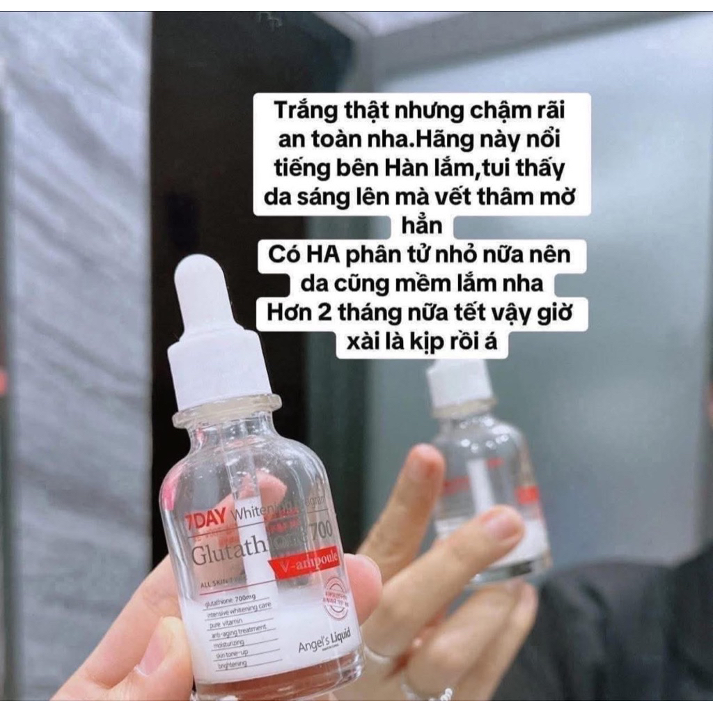 SERUM GLUTATHIONE 700( HÀNG CÔNG TY)