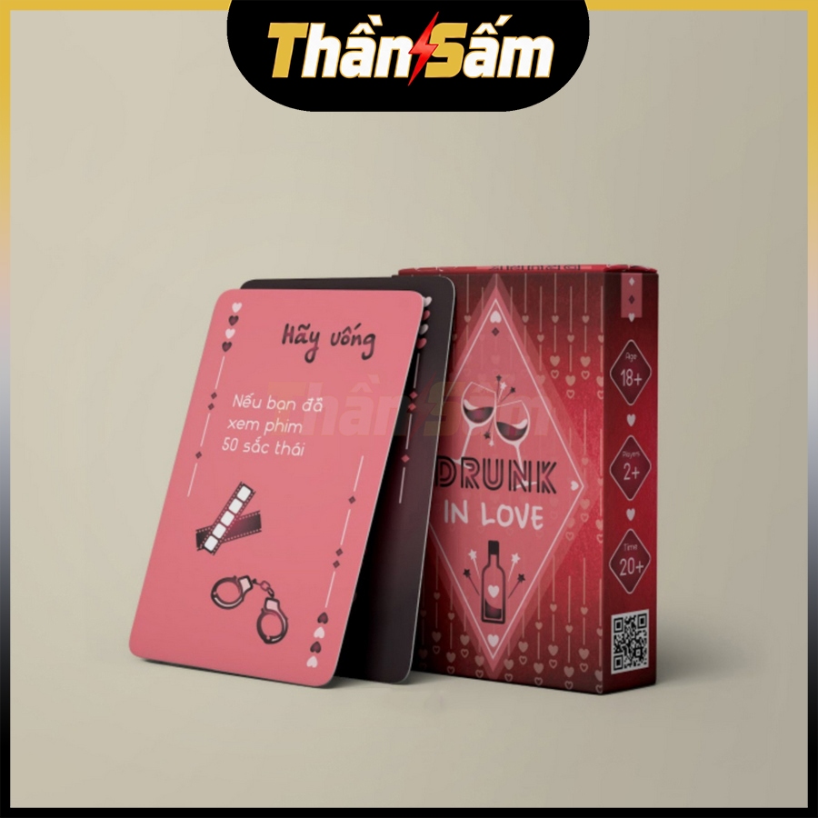 [Couple] Bộ Bài Drunk In Love Dành Cho Cặp Đôi Tại Các Buổi Tiệc Boardgame Yêu Nhau Nồng Cháy Hẹn Hò