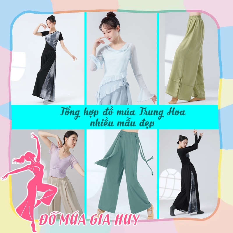 [TỔNG HỢP] (MQ19 - MQ27) Nhiều mẫu đồ múa Trung Hoa, quần múa cổ trang, áo múa đương đại đẹp nhất