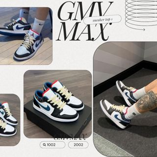 Giày Sneaker Cổ Thấp Nam Nữ, Giày _JD Sashiko (TĂNG 1 SIZE)  Full Box Bill || JA Xanh Đen
