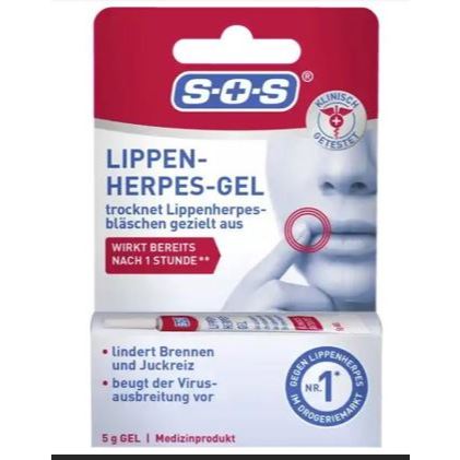 Gel giảm mụn SOS lippen Herpes của Đức