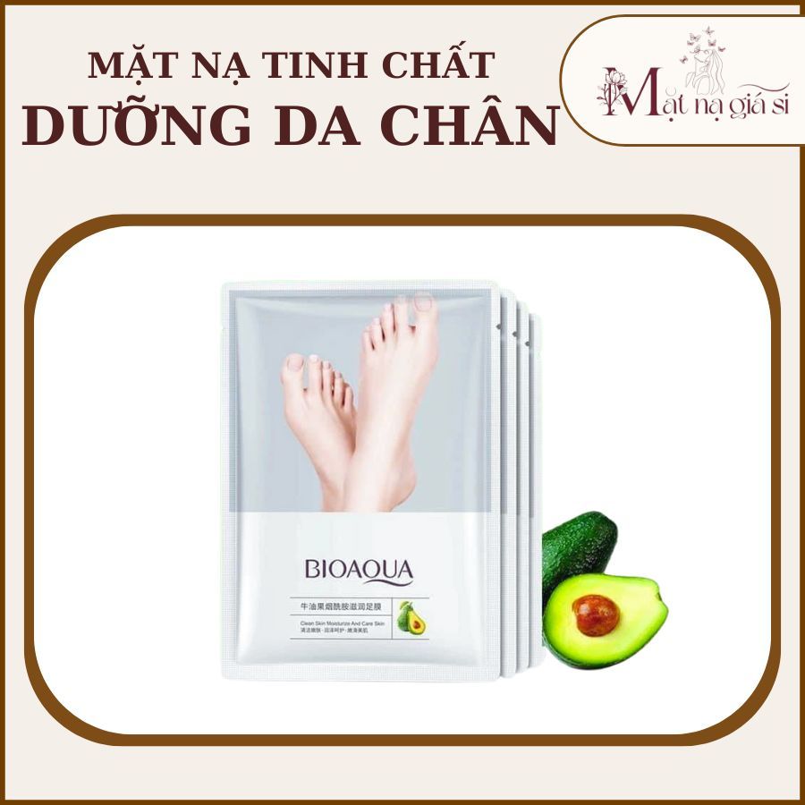 Mặt nạ dưỡng da tay/chân Bioaqua  Cải Thiện Nứt Gót Chân, Giảm Chai Sần, Chăm Sóc Da Chân