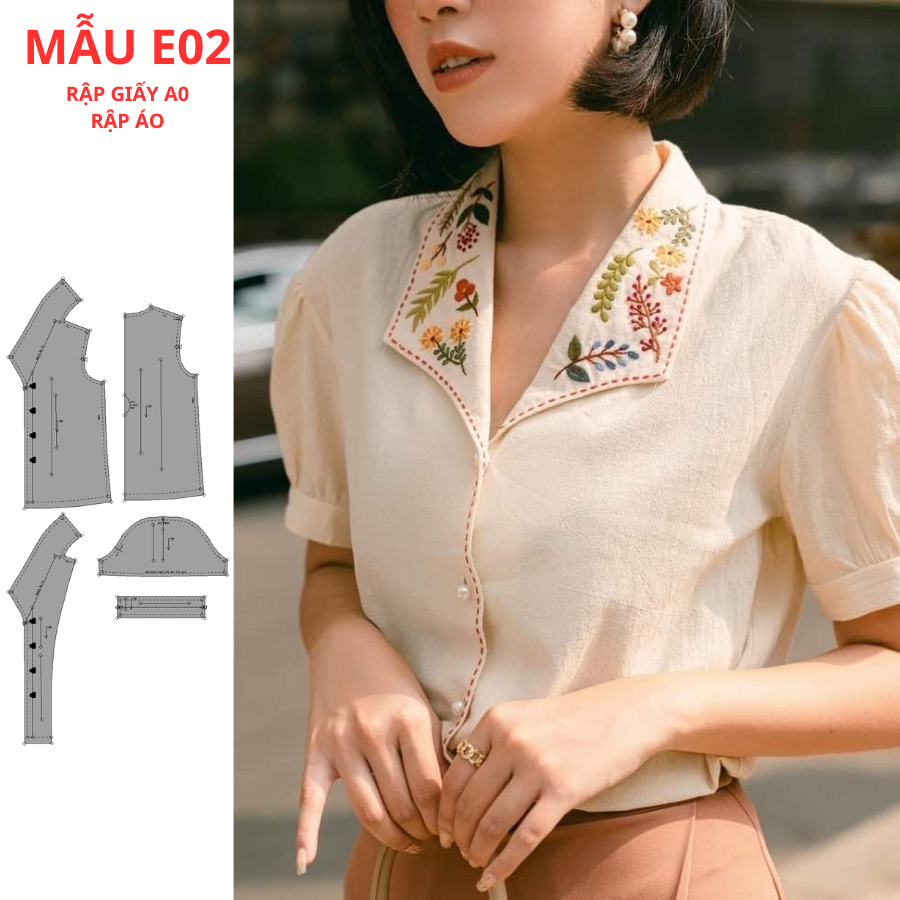 RẬP GIẤY A0 CHO THỢ MAY-ÁO MÃ E02