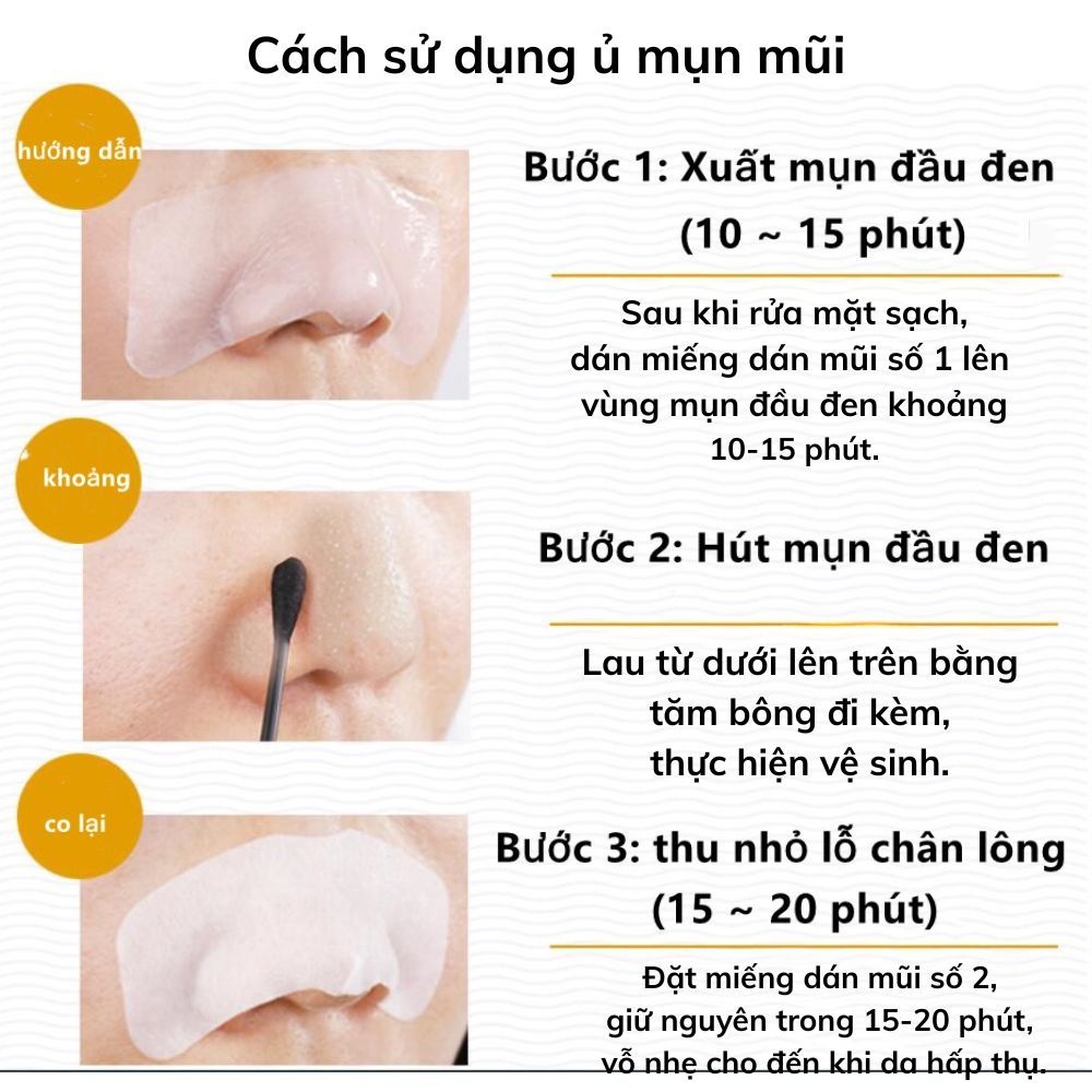 Ảnh 8 của Combo Ủ mụn đầu đen và thanh gạc BEABIAI giảm bã nhờn, làm sạch vùng mũi, se khít lỗ chân lông