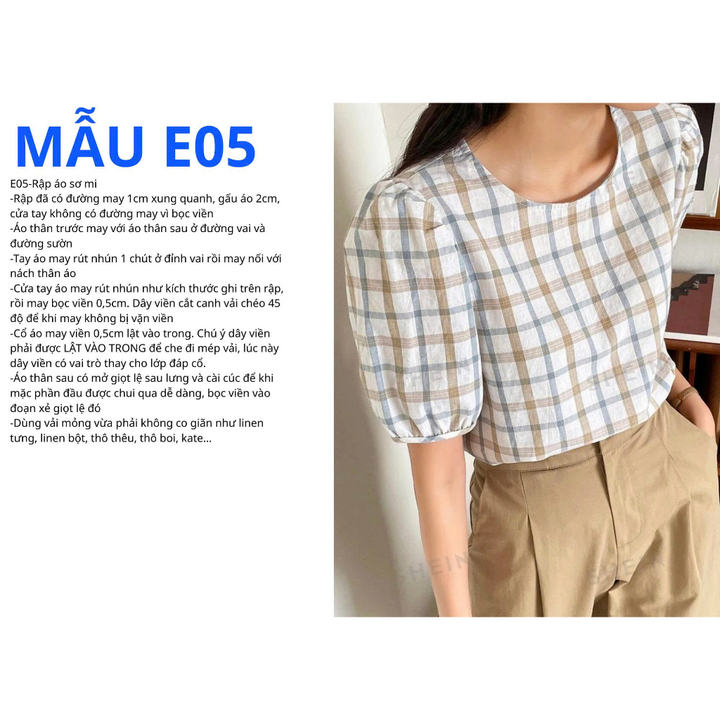 RẬP GIẤY A0 CHO THỢ MAY-ÁO MÃ E05