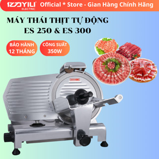 Máy Thái Thịt Chín, Thịt Đông Lạnh Tự Động Shunling ES250 Và ES300 độ dày lát cắt 1mm đến 15mm. BH 12 Tháng