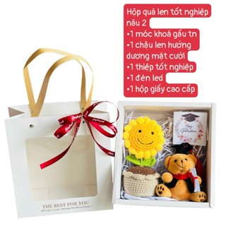   HOẢ TỐC + TẶNG TÚI ĐÈN THIỆP  Bó Hoa Gấu Tốt Nghiệp Nhồi Bông Dễ Thương Cao Cấp Tặng Bạn Tặng Cô 20 11 