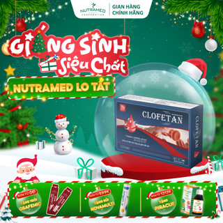  Viên uống Clofetan hỗ trợ tái tạo tiểu cầu giảm nguy cơ xuất huyết thiếu tiểu cầu  30 viên  - Nutramed 