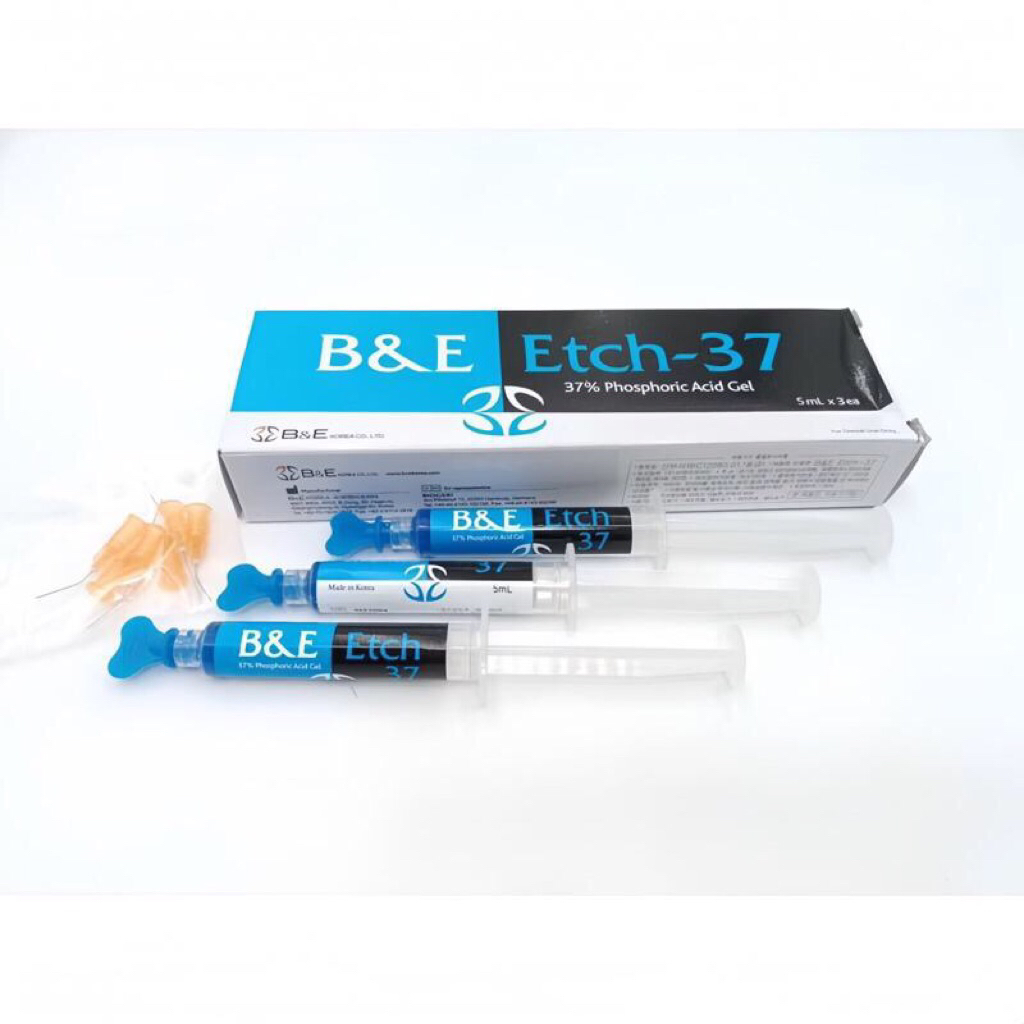 Etching Gel Hàn Quốc B&E 37% – Tuýp 5ml