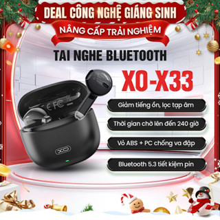  Tai Nghe Bluetooth XO-X33 Nghe Gọi Khử Tiếng Ồn Không Độ Trễ Pin Cực Lâu 