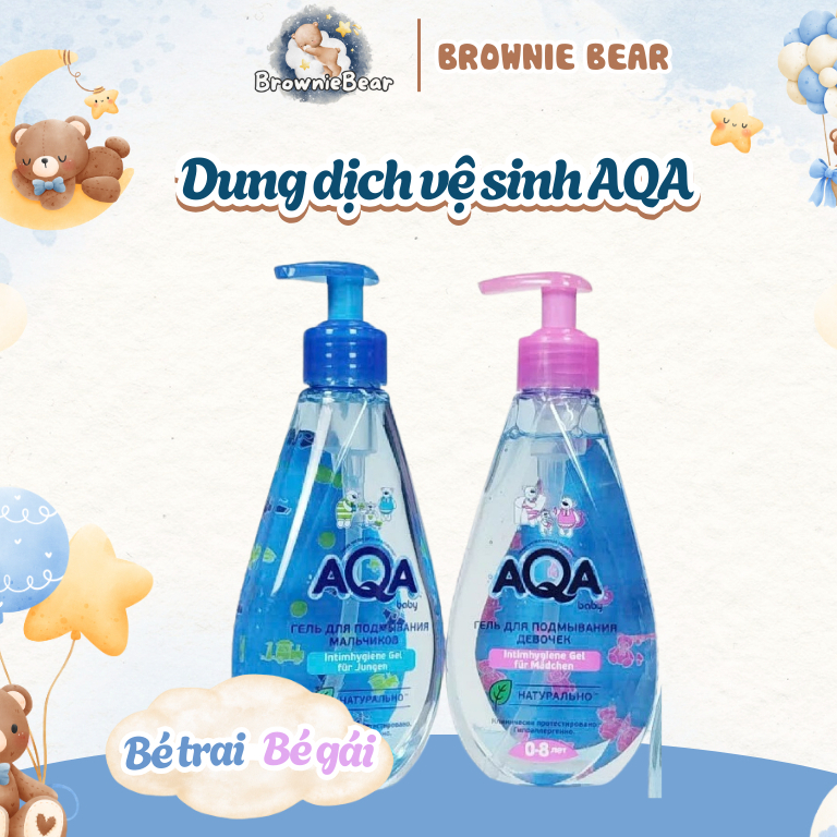 Dung Dịch Vệ Sinh AQA Baby Cho Bé Lọ 250ml