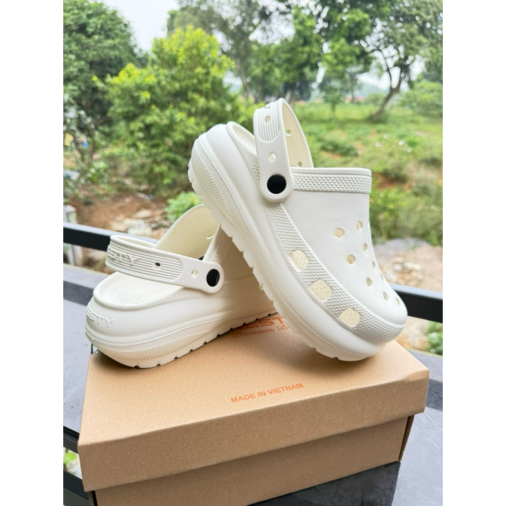 [NE54] Dép Sục Nữ Nesty Đế cao 7cm Đúc nguyên khối EVA Tặng kèm 10 Chamr 3D Siêu Xinh