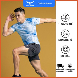  Áo Chạy Bộ Nam Wolf Active Ascent W271 Chất Liệu Nhẹ Thoáng Khí Nhanh Khô Đa Năng 
