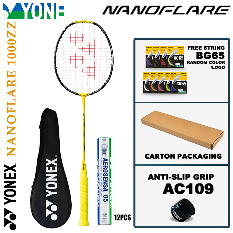 Vợt cầu lông YONEX NANOFLARE 1000ZZ Badminton phù hợp với thiết lập giảm giá