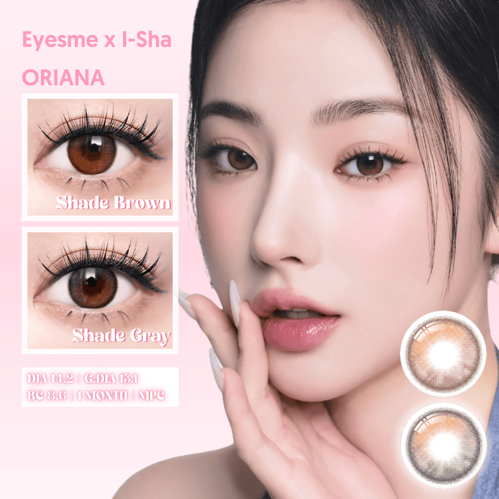 [Eyeme x I-Sha] Lens highlight tự nhiên - Oriana Series lens highlight