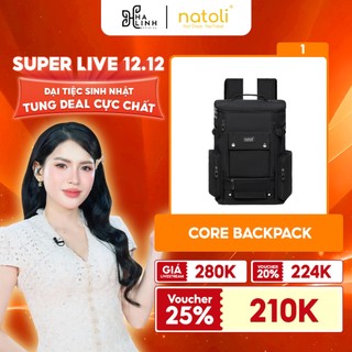   Võ Hà Linh x NATOLI  Balo nam NATOLI BST CORE BACKPACK B9 