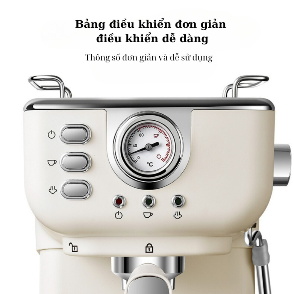 Máy Pha Cà Phê Espresso CM3120 Tự Động Cao Cấp Tạo Bọt Sữa Pha Cappuccino Cho Văn Phòng Gia Đình | BigBuy360 - bigbuy360.vn