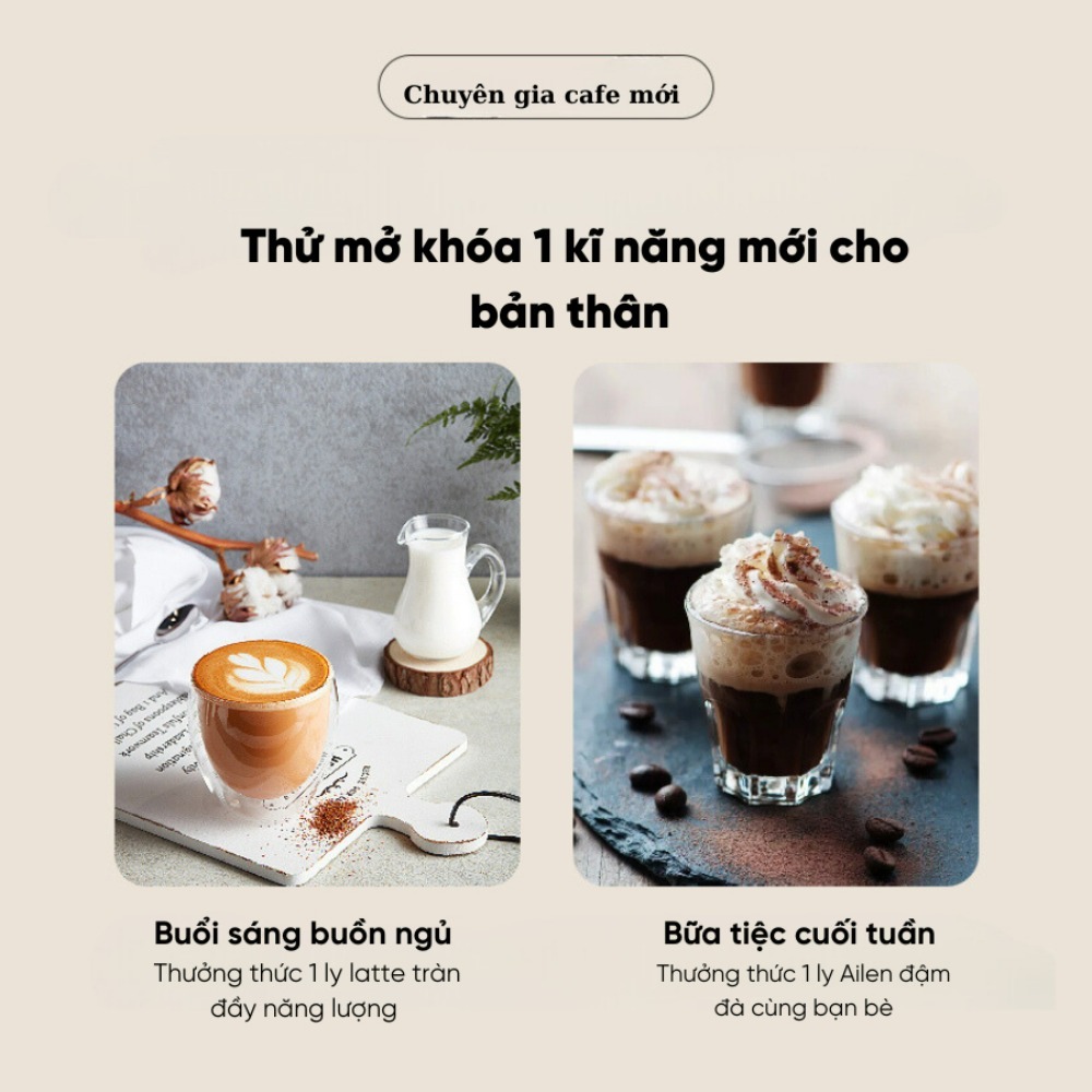 Máy Pha Cà Phê Espresso CM3120 Tự Động Cao Cấp Tạo Bọt Sữa Pha Cappuccino Cho Văn Phòng Gia Đình | BigBuy360 - bigbuy360.vn