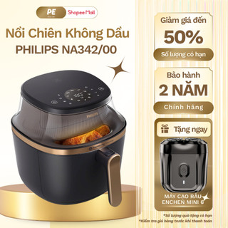  Nồi Chiên Không Dầu PHILIPS NA342 00 | 7.2L - 2000W | Hàng Chính Hãng Bảo Hành 2 Năm 