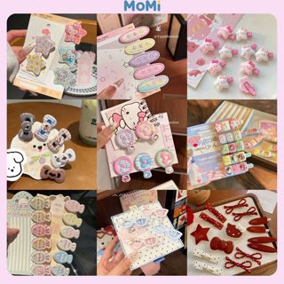 Set 2 Kẹp Tóc Nữ – Kẹp Mỏ Vịt Đáng Yêu, Phụ Kiện Tóc Phong Cách Hàn Quốc Thời Trang MOMI KẸP TÓC MIX2