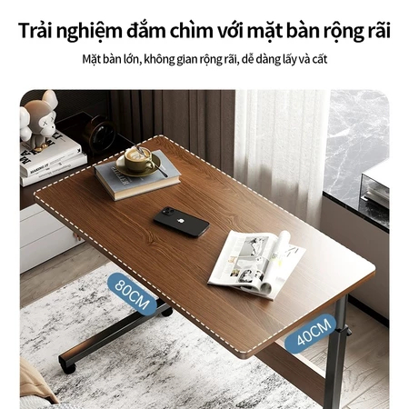 【Hà Nội giao nhanh】Bàn Làm Việc Thông Minh – Điều Chỉnh Chiều Cao, Có Bánh Xe Di Động Cho Học Sinh | BigBuy360 - bigbuy360.vn