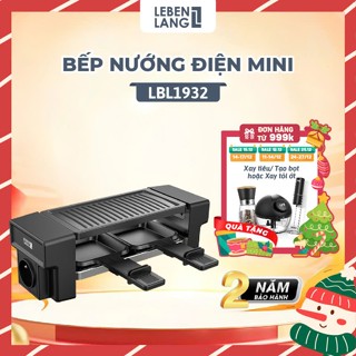  Bếp nướng điện mini Lebenlang LBL1932 và LBL1933 công suất 450W bếp nướng không khói bảo hành 2 năm 