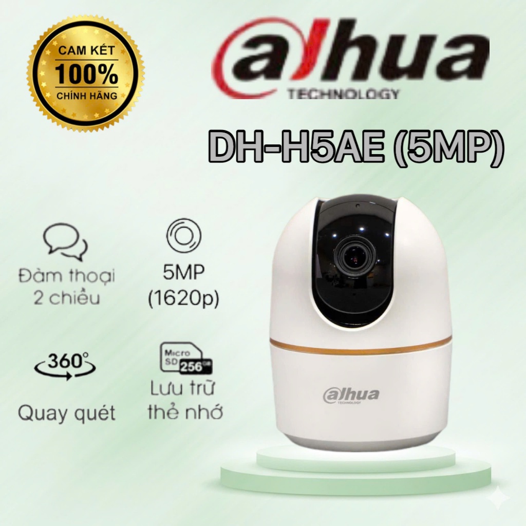 Camera DAHUA DH-H5AE Wifi quay quét trong nhà Hero A1 5MP