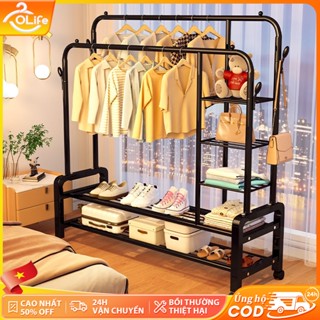  Olife Giá Treo Quần Áo Cao Cấp Thép Cac Bon Kệ Treo Quần Ao Đa Năng Giàn Phơi Đồ Chắc Chắn 